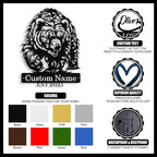 Custom Bear Metal Sign, Custom Bear Metal Wall Art Decor, Personalized Last - Image 4