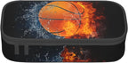Basketball Pencil Box Black Kids Pencil Case - Image 6