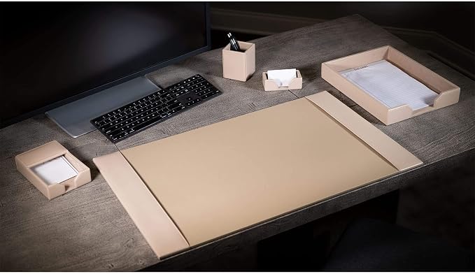 DACASSO Bonded Leather Desk Set - Image 2