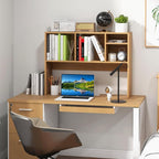 Tangkula Desktop Bookshelf, Countertop Storage Hutch - Image 4