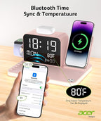 Acer 7-in-1 Wireless Charging Station - 30W Fast Wireless Charger - Image 7