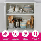 HOLDN’ STORAGE Pull Out Cabinet Organizer, Heavy Duty Caddy w/Lifetime Limited - Image 5