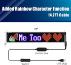 Programmable LED Signs, Flexible Scrolling LED Display, Edit Text, Animations - Image 4
