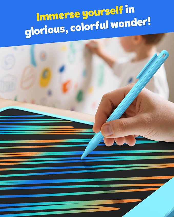 TEKFUN LCD Writing Tablet for Adults, Large Doodle Board, 16 Inch Colorful - Image 4