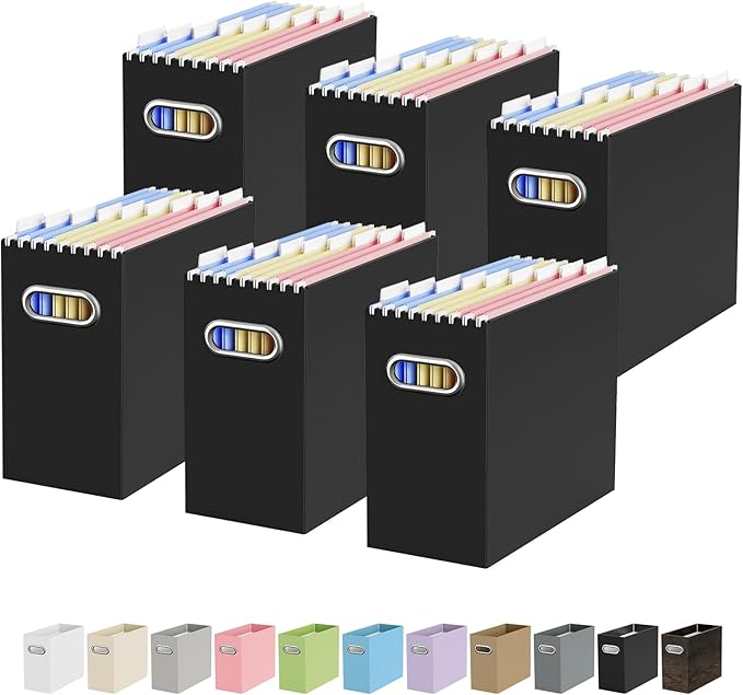 Oterri Cardboard File Organizer Box by Oterri