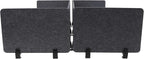 ReFocus Raw Clamp-On Acoustic Desk Divider Mounted Privacy Panel Set – Reduce - Image 7