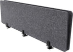 ReFocus Raw Clamp-On Acoustic Desk Divider Mounted Privacy Panel Set – Reduce by HAOREBAIYU