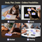 300 Count Index Cards 3 x 5 Inch Ruled Purple Index Cards, Flash Cards College - Image 7