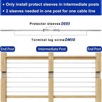 Steel DN Mate 120 Pack Stainless Steel Protector Sleeves - Image 4