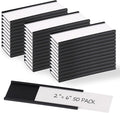 Realth C Channel Magnetic Label Holders 50 Pack 2" x 6" by Realth