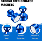 LOVIMAG Fridge Magnets 20Pcs Refrigerator Whiteboard Small Strong Magnet - Image 4