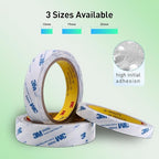 Double Sided Tape 9448A 3/4" x 33Ft Pack of 1 Made of 3M Super Sticky Adhesive - Image 2