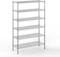 Regal Altair 18" Deep x 48" Wide x 74" Height Wire Shelving Kit | 6-Tier | NSF by Regal+Altair