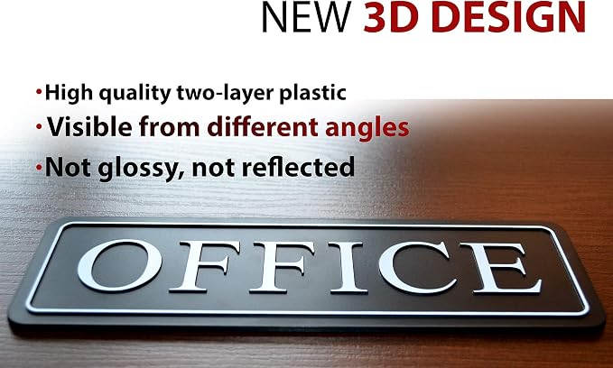 The Office sign for door or wall — Main office signs — quick easy installation - Image 2