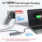 HODO USB C Docking Station Dual Monitor Adapter - Image 7