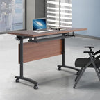Conference Table Foldable Meeting Tables, Flip Top Mobile Training Table The - Image 8