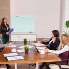Magnetic Glass Dry Erase Board Calendar- White Board 48 x 36 Inch Wall Mounted - Image 6