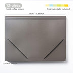 Expanding File Folder with Tabs, 13 Pockets File Organizer Accordion File - Image 2
