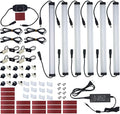 Litever Kitchen Under Cabinet LED Lighting Kit Plug-in, Super Bright, Daylight by Litever