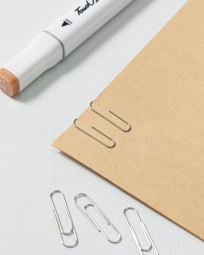 PAPERPAL Paperclips for Office School & Personal Use, #1 Nonskid Paper Clip - Image 7