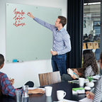 Gooderboard Glass Magnetic White Board – 72 x 48 Inches Dry Erase Frameless - Image 8