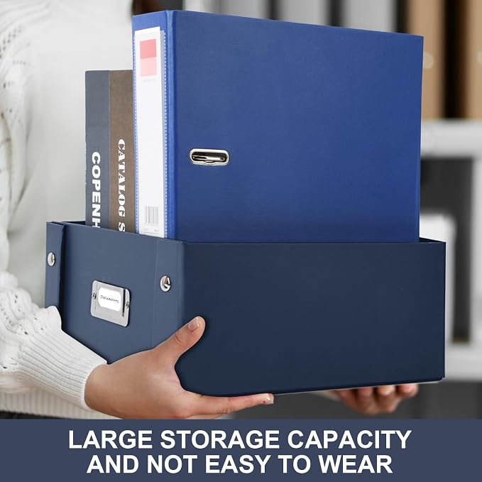 DLUGOPIS 2 Pcs Inch Checks Storage Box - Image 6