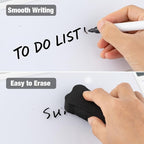 Glass Desktop Whiteboard with Calculator & Storage, Desk Dry Erase Note Memo - Image 6