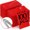 100 Plastic Shipping Tags by XUWAIDSGN