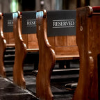 Buryeah 6 Pcs Reserved Seating Signs - Image 4