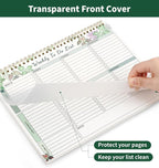 104 Pgs Weekly To Do List Notepad, 52 Duplex-Printed Undated Sheets 100 - Image 7