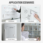 loukin Dry Erase Eraser with Replaceable Felt Pad, Magnetic Holder Includes - Image 8