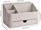 KINGFOM PU Leather Desk Organizer - Image 3