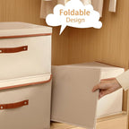 Tuza 4 Pack Large Fabric Storage Bins - Image 4
