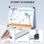 Monthly Calendar Whiteboard and Cork Board Combo - Image 5