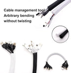 QCSIW 25ft - 1/2 inch Cord Protector, Split Sleeve Cable Management, Heavy Duty - Image 6
