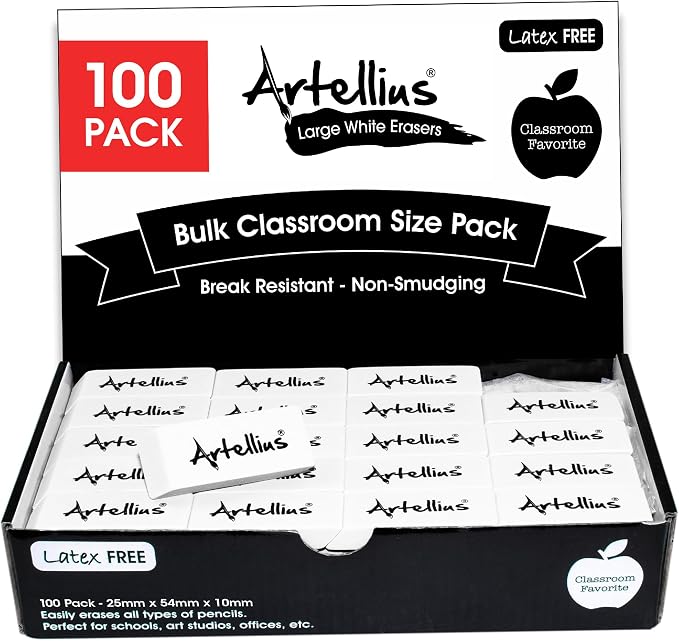 Artellius Erasers by Artellius