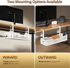 Under Desk Cable Management Large, Cinati 16" Cable Management Box - Image 5