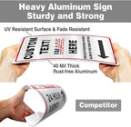 Custom Sign Large, Left or Right Arrow, Glow in the Dark/Reflective Option - Image 7