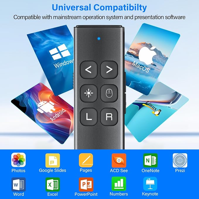 Presentation Clicker with Air Mouse - Image 7