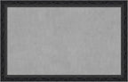Amanti Art Black Framed Magnetic Board 28x44 Large Vision Board by AmantiArt