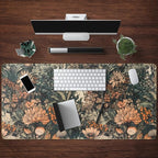 Boho Aesthetic Desk Mat Wildflowers Large Mouse Pad Gaming Pad, XXL Keyboard - Image 4
