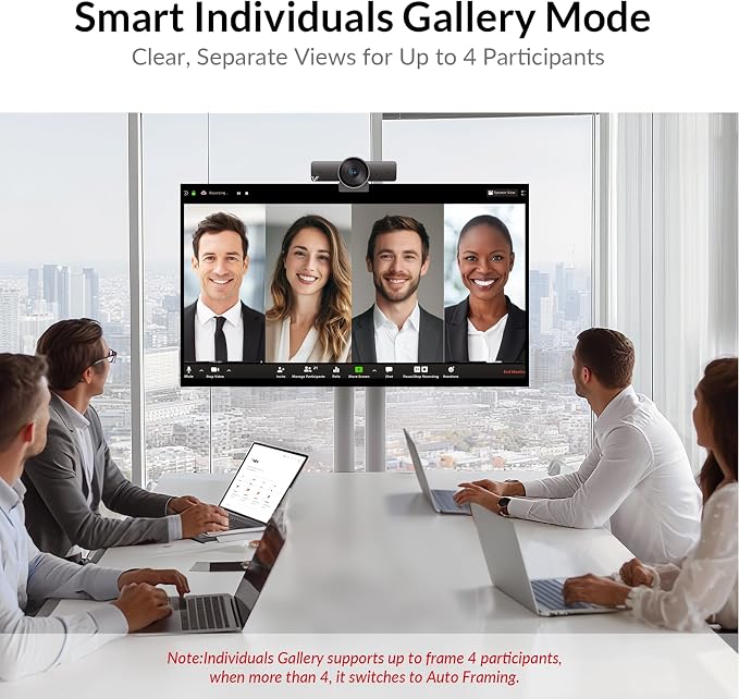 AV Access 4K Conference Room Camera, 1/1.8' Sensor, Individuals Gallery - Image 2