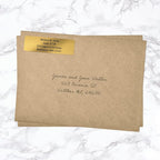 Gold Foil Personalized Return Address Labels - Image 4