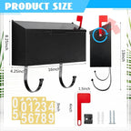 Yaocom Small Cast Wall Mount Mailbox - Image 2