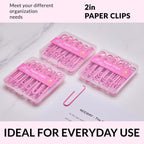 NEEWAY Colorful Large Paper Clips, 2 Inch Jumbo Paper Clips, 3 Pack of 50 - Image 6