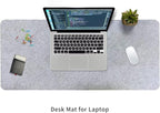 DAWNTREES Large Felt Desk Mat, Office Computer Desk Mat - Image 5