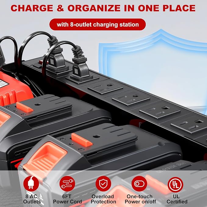Power Tool Organizer Wall Mount - Image 2