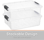 Superio Clear Storage Boxes - Image 5