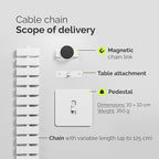 VALU Cable Management Spine – 49 Inch Cable Organizer - Image 6