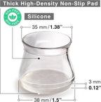 X-Protector Silicone Chair Leg Floor Protectors - Image 5